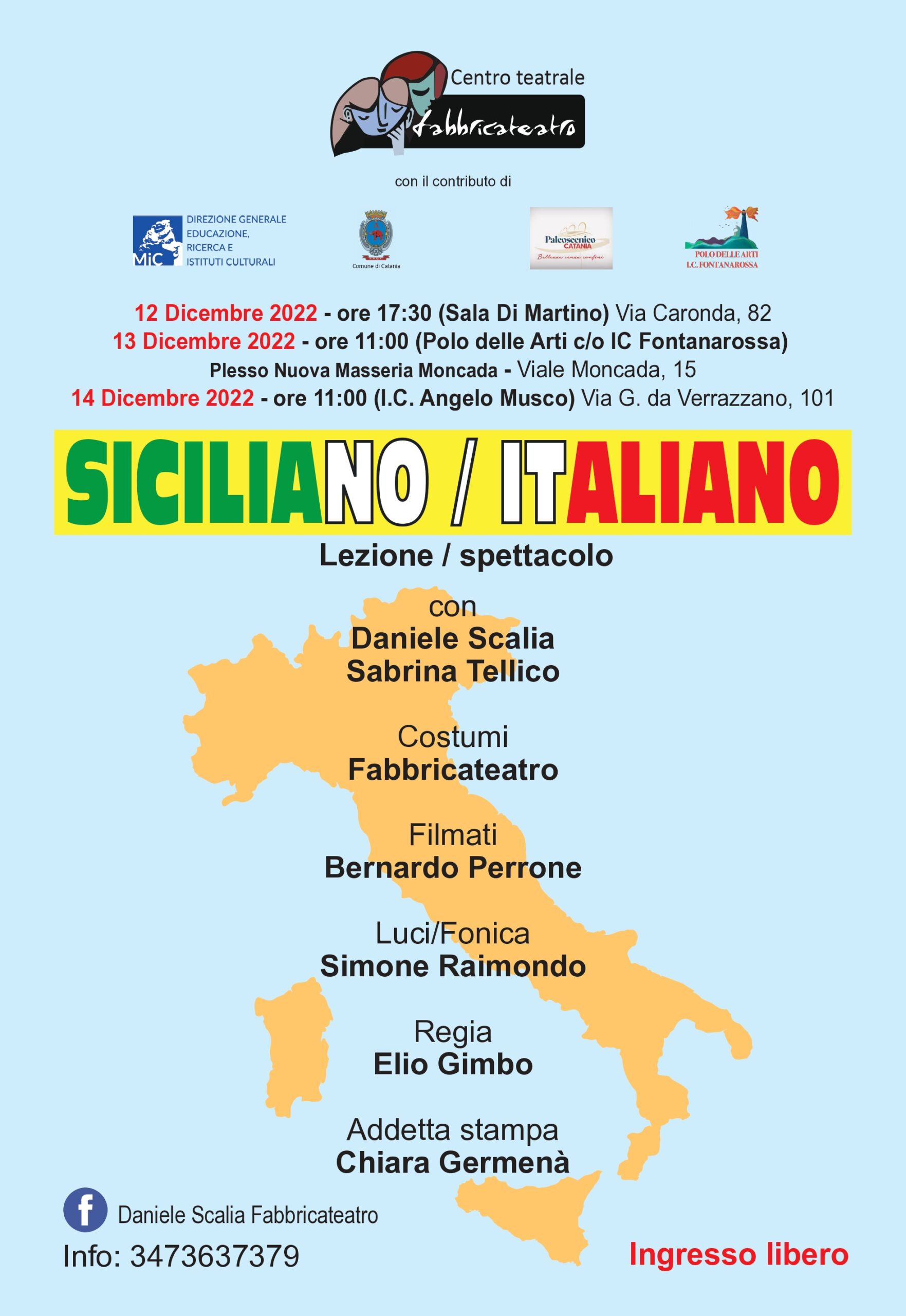 Siciliano / Italiano Locandina