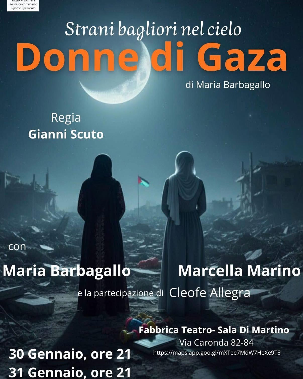 Donne Di Gaza Locandina